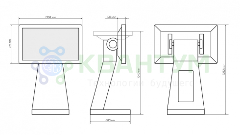 Интерактивный стол BM Assistant Premium 55"